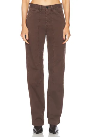 NILI LOTAN Tibault Pant in - Olive. Size 2 (also in ).
