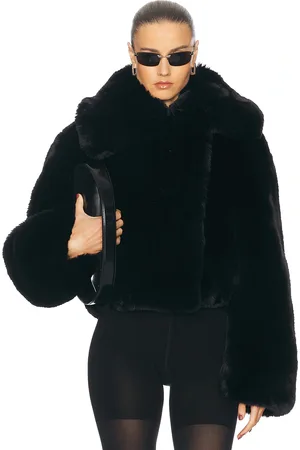 Acne Studios Ofox Fluffy Faux Fur Jacket in - . Size 36 (also in 40, 42).