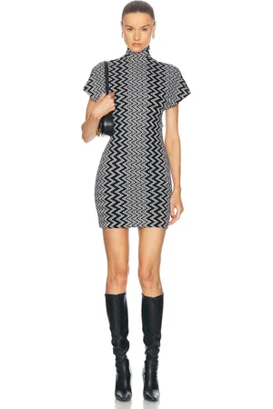 Missoni Zig Zag Short Dress in - Black. Size 38 (also in ).