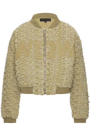 Who Decides War by Ev Bravado WDW Husk Bomber in - Olive. Size L (also in M, S).
