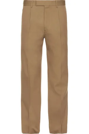 Ermenegildo Zegna Pleated Pant in - Tan. Size 46 (also in 50).