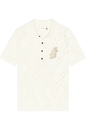 HONOR THE GIFT Diamond Knit Polo in - . Size S (also in ).