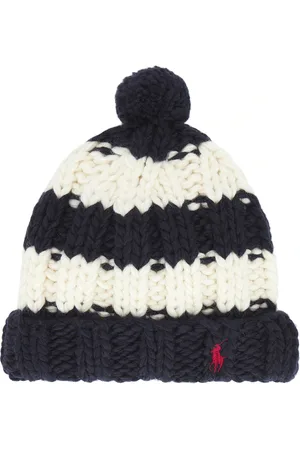 Ralph Lauren Pom Pom Hat in - Navy. Size all.