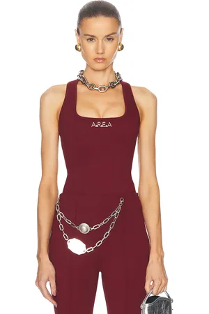 AREA Nameplate Racerback Tank Top in - . Size XS (also in ).