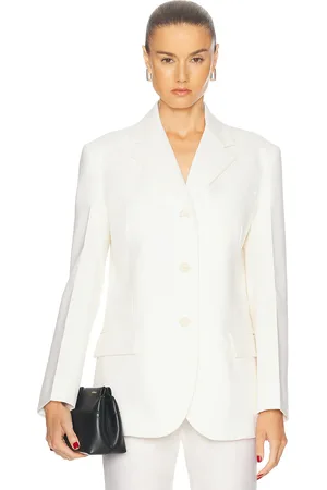 Proenza Schouler Archer Jacket in - Cream. Size 4 (also in ).