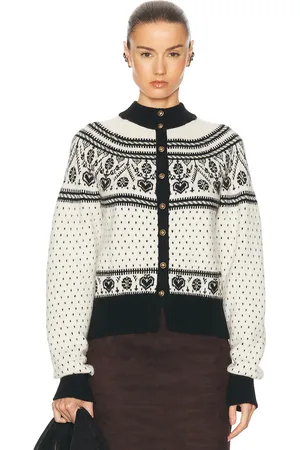 Khaite Marc Cashmere Cardigan in - Beige. Size L (also in M).