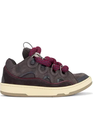 Lanvin Curb Sneakers in - Charcoal. Size 42 (also in 43).