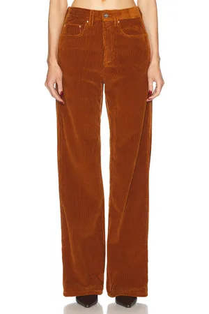 Paco rabanne Corduroy Pant in - Rust. Size 24 (also in 25, 26, 27, 28, 29, 30).
