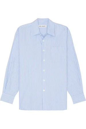 OUR LEGACY Borrowed Shirt in - Baby Blue. Size 48 (also in ).