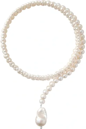 Eliou Pahana Choker Necklace in - White. Size all.