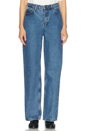 Skall Studio Maddy 32 Straight Leg in - Denim-Medium. Size 24 (also in 25, 26, 27, 28, 30, 31).