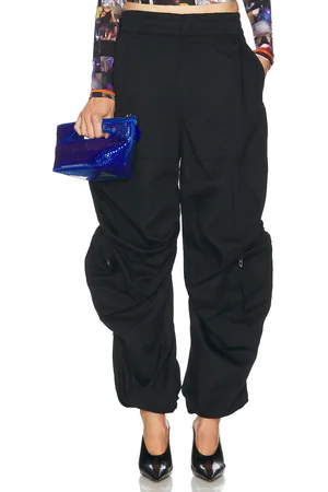 Diesel Wide Leg Pant in - Black. Size 36 (also in ).