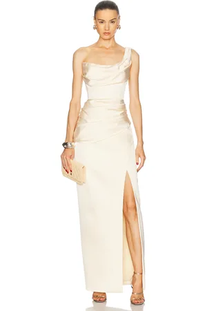 RACHEL GILBERT Duke Gown in - Yellow. Size 1 (also in 2).