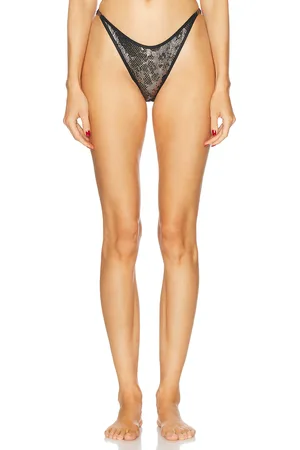 Diesel X SAVAGE FENTY by RIHANNA Bikini Panty in - Metallic Silver. Size S (also in ).