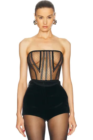 Dolce & Gabbana Bustier Top in - Black. Size 36 (also in 40).