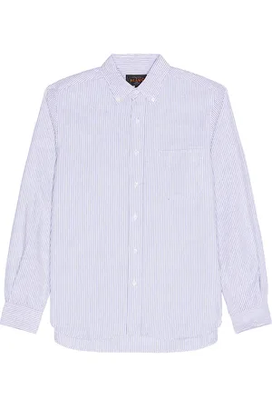 Beams B.D Oxford Candy Stripe in - . Size L (also in ).