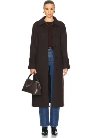 Skall Studio Maci Coat in - Chocolate. Size 36 (also in 40).