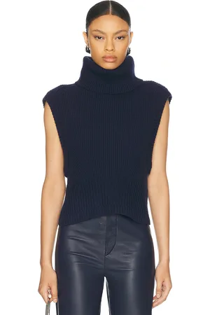 Simkhai Maple Sweater Top in - Navy. Size L (also in XS).