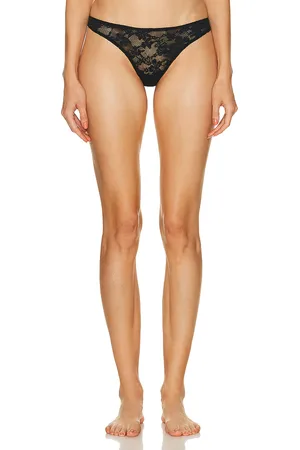 FLEUR DU MAL Le Stretch Multifit Lace High Leg Thong in - . Size XS/S (also in ).