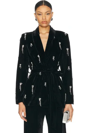 PATBO Hand-Beaded Velvet Kimoo Jacket in - . Size M (also in S, XS).