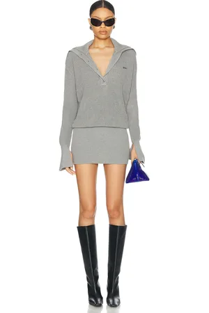 SER.O.YA Katana Sweater Dress in - Grey. Size L (also in ).