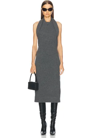 Courrèges Multistyle Midi Dress in in - Grey. Size L (also in M, S).