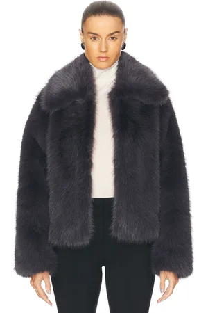 AGOLDE Maren Coat in - Charcoal. Size L (also in M, S).