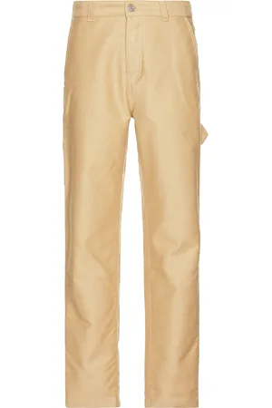 Ami Worker Trousers in - Nude. Size L (also in M, S, XL/1X).