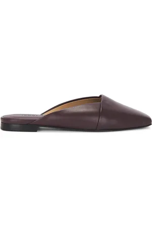 Jenni Kayne Mia Mule in - Burgundy. Size 36 (also in 37, 38, 39).