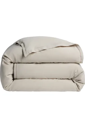 Parachute Heirloom Tencel Linen Duvet Cover in - White. Size FULL/QUEEN (also in ).