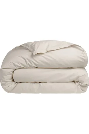 Parachute Percale Duvet Cover in - White. Size FULL/QUEEN (also in ).
