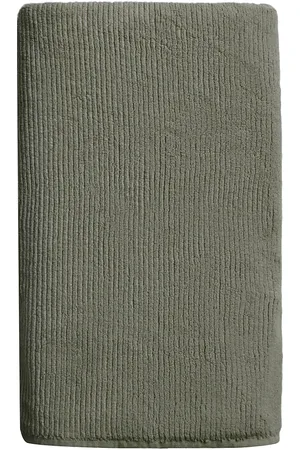 Parachute Soft Rib Bath Sheet in - Green. Size all.