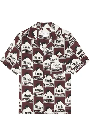 Rhude Moonlight Bordeaux Shirt in - Brown. Size M (also in S).