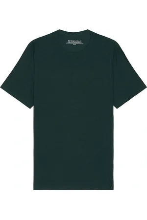 Beyond Yoga Always Beyond Crew Tee 2.0 in - Dark Green. Size S (also in ).