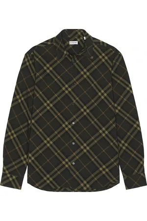 Burberry Long Sleeve Casual Shirt in - Grey. Size L (also in M, S, XL/1X).