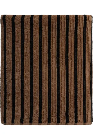 Parachute Organic Resort Stripe Bath Sheet in - Brown. Size all.