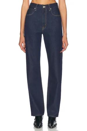 SLVRLAKE London Straight Leg in - Denim-Dark. Size 24 (also in 30, 31, 32).