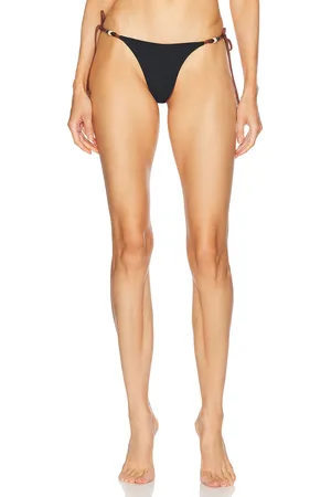 Bond Eye Serafina Reversible Brief Bikini Bottom in - Black. Size M-L (also in ).