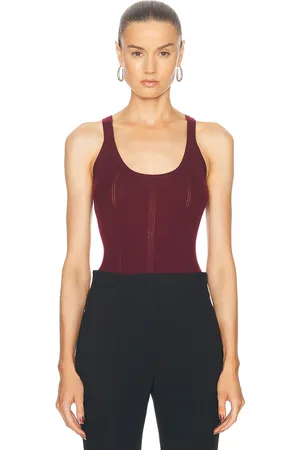 GABRIELA HEARST Lucy Tank in - Burgundy. Size L (also in S, XS).