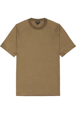 Ermenegildo Zegna High Performance T-Shirt in - Brown. Size L (also in S, XL/1X).