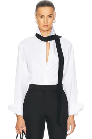 Rohe Detachable Tie Shirt in - White. Size 38 (also in ).