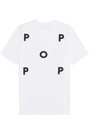Pop Trading Company Logo T-Shirt in - White. Size XL/1X (also in ).