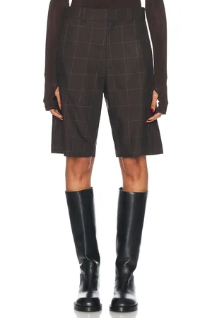 MIMCHIK Twist Short in - Brown. Size 2 (also in 4, 6).