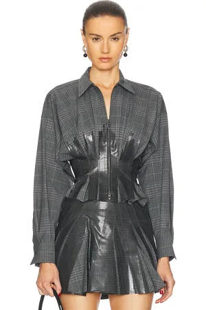 Diesel Tailored Long Sleeve Top in - Grey. Size 40 (also in ).