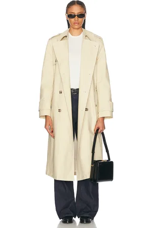 MIMCHIK Trench Coat in - Cream. Size L (also in M).