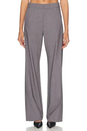 MIMCHIK Twist Trouser in - Grey. Size 6 (also in ).