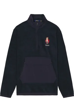 Ralph Lauren Long Sleeve Bear Sweatshirt in - Navy. Size L (also in M, XL/1X).