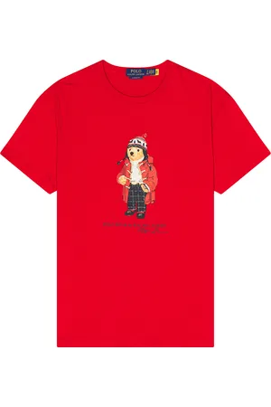 Ralph Lauren Bear Tee in - Red. Size XL/1X (also in ).