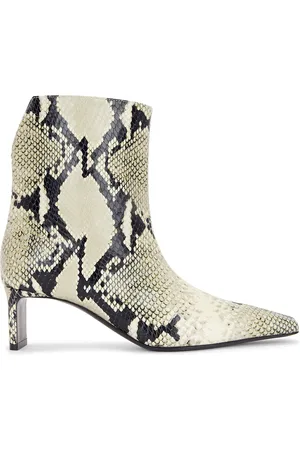 Khaite Ona Ankle Boot in - Beige. Size 36 (also in 36.5, 38, 39, 41).
