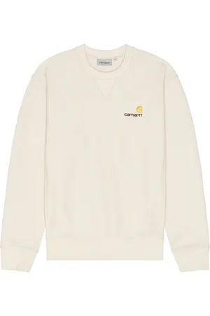 Carhartt American Script Sweater in - Cream. Size L (also in ).